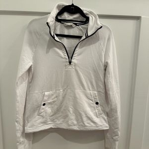 Abercrombie Detail Quarter Zip Fleece